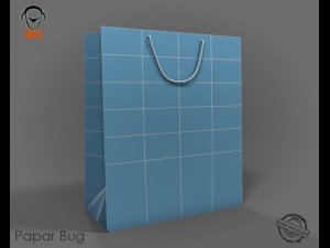 paper bag 3D Модель
