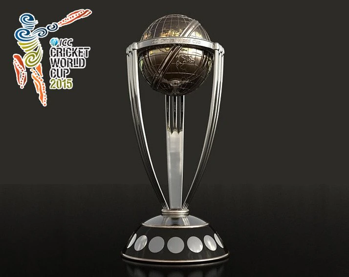 icc cricket cup 2015 trophy 3D Model .c4d .max .obj .3ds .fbx .stl .blend 