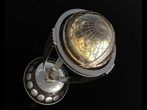icc cricket cup 2015 trophy 3D Model