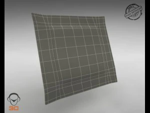 चीनी के पैकेट 3D मॉडल