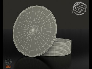 one euro cent 3D मॉडल