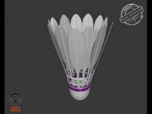 shuttlecock 3D Модель