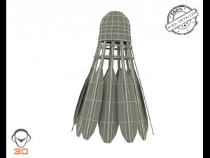 shuttlecock 3D Модель