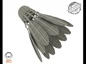 shuttlecock 3D Модель