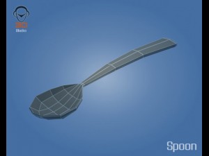 spoon 3D Модель