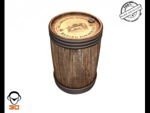 powder keg 3D Model