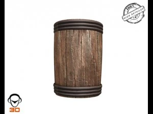 powder keg 3D Model