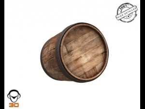 powder keg 3D Model