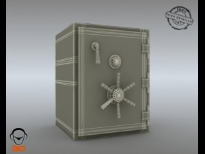safe Model 3D