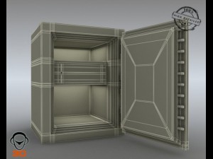 safe Model 3D