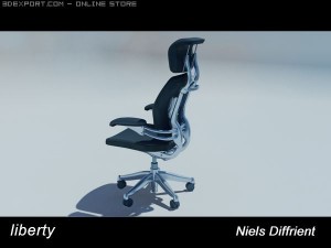 liberty chair 3D Model