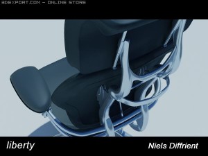 liberty chair Modèle 3D