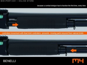benelli m4 shotmax 3D Модель