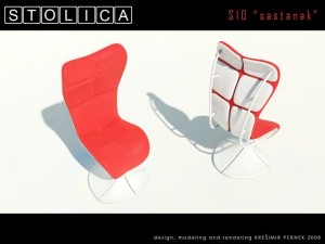 stolica s10 sastanak 3D Model