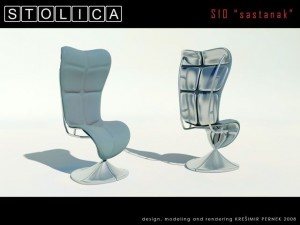 stolica s10 sastanak 3D Model