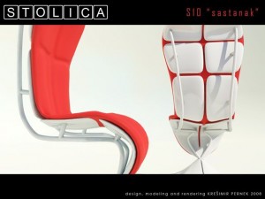 stolica s10 sastanak 3D Model