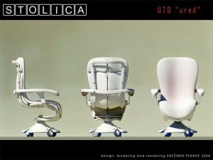 stolica u70 ured 3D Model
