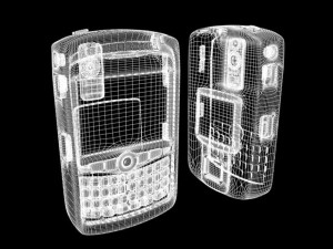 blackberry 3D 模型