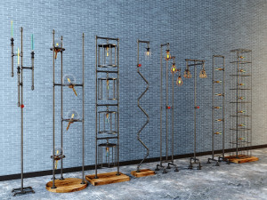 Industrial Lamp 2 3D-Modell