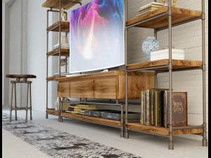 tvs cabinet 3D-Modell