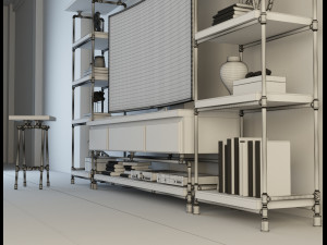 tvs cabinet 3D-Modell