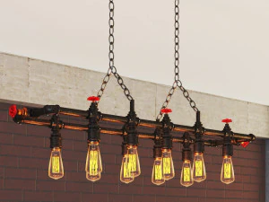 подвесная лампа 3D Модель