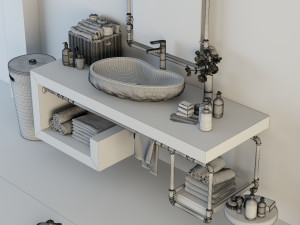 washbowl wp Modello 3D