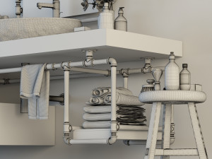 washbowl wp Modello 3D