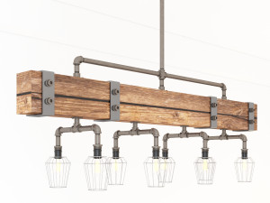 industrial hanging lamp hl3 3D मॉडल