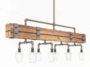 industrial hanging lamp hl3 3D Model
