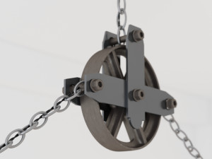 industrial hanging lamp hl5 3D Model