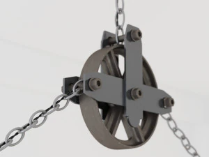 industrial hanging lamp hl5 3D Model