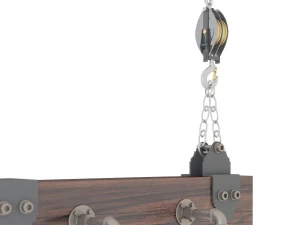 industrial hanging lamp hl9 3D Model