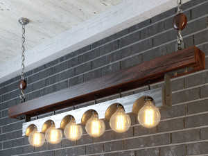 industrial hanging lamp hl10 3Dモデル