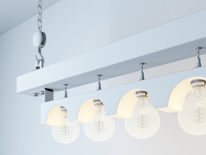 industrial hanging lamp hl10 3Dモデル