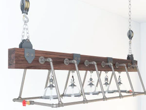 industrial hanging lamp hl12 3D Model
