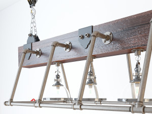 industrial hanging lamp hl12 3D Модель
