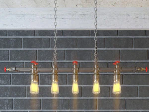 industrial hanging lamp hl14 3D Model