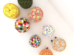 sgabello tropicale ts1 Modello 3D