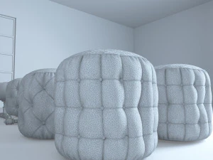 sgabello tropicale ts1 Modello 3D