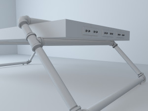 coffee table ct1 3D Model