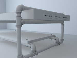 coffee table ct2 3Dモデル