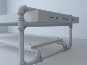 coffee table ct2 3D Model