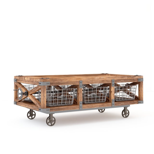 coffee table ct3 3D 模型 .c4d .max .obj .3ds .fbx .stl .blend 