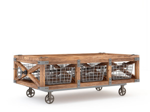 coffee table ct3 3D 模型