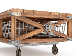 coffee table ct3 3D 模型