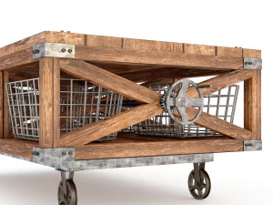 coffee table ct3 3D Model