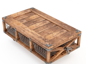 coffee table ct3 3D 模型