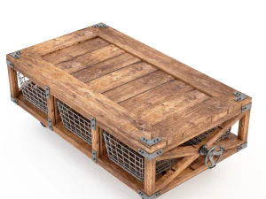 coffee table ct3 3D Model