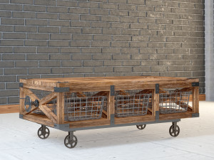 coffee table ct3 3D 模型